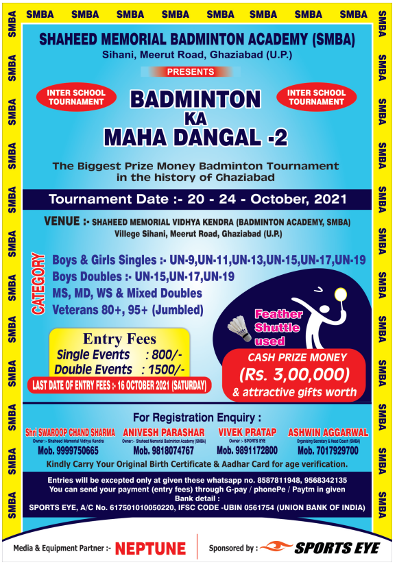 BADMINTON KA MAHA DANGAL-2