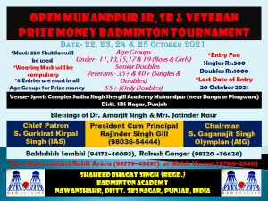 Rev.Mukandpur Tournament