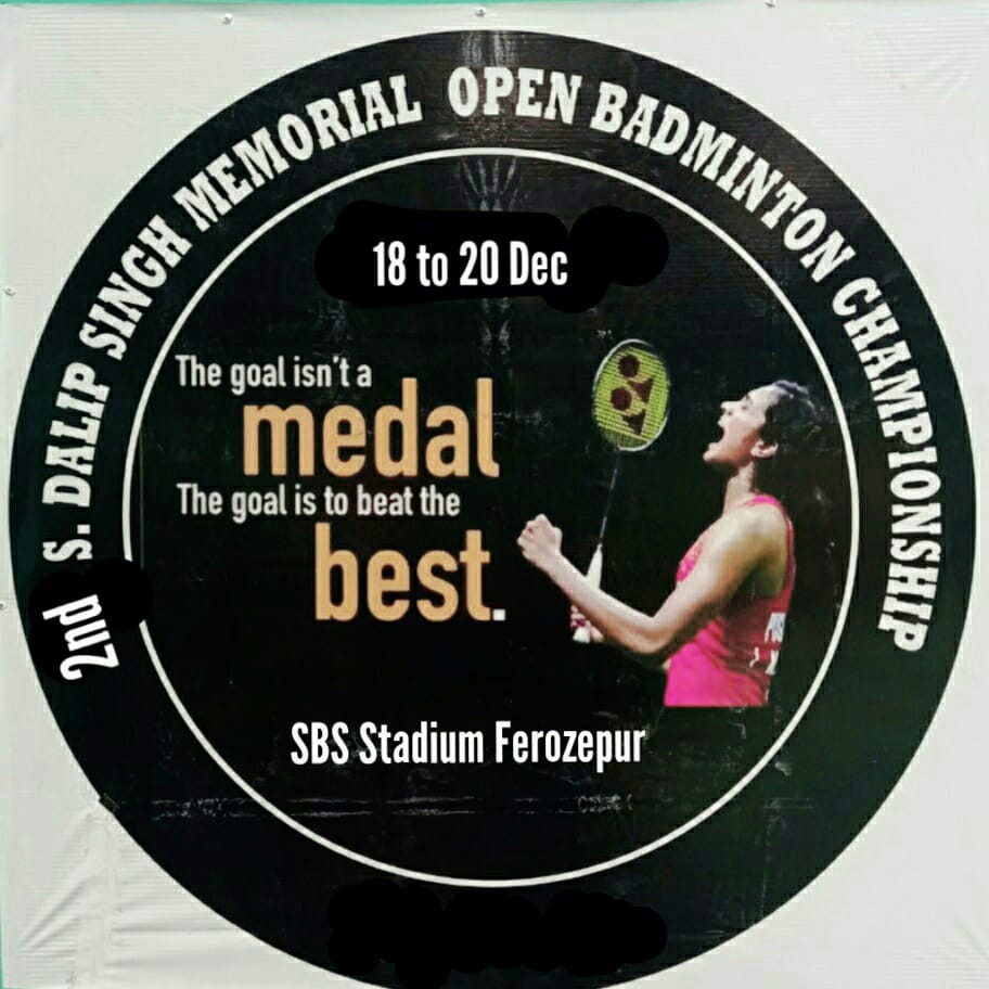 Dalip Singh Memorial Badminton Tournament