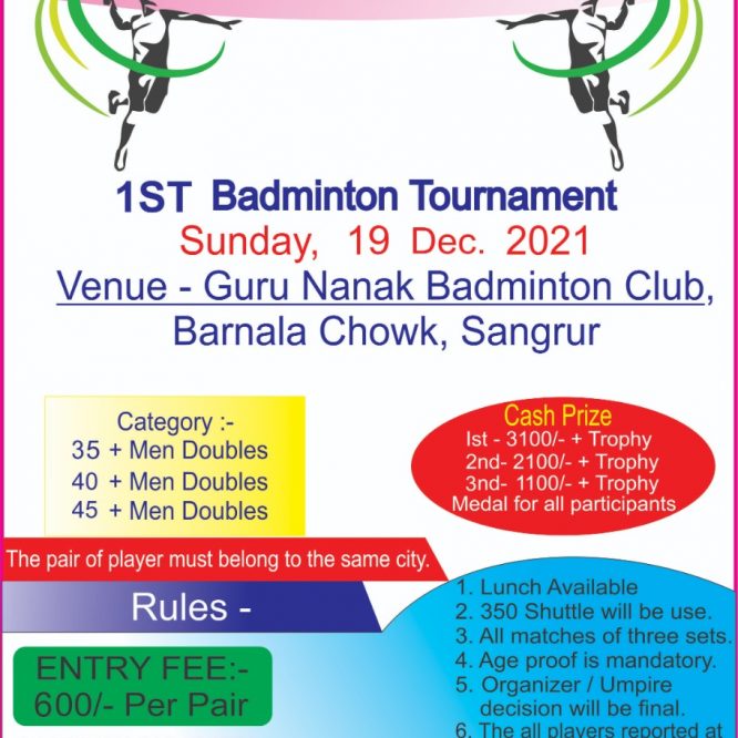 GN Club Badminton Tournament