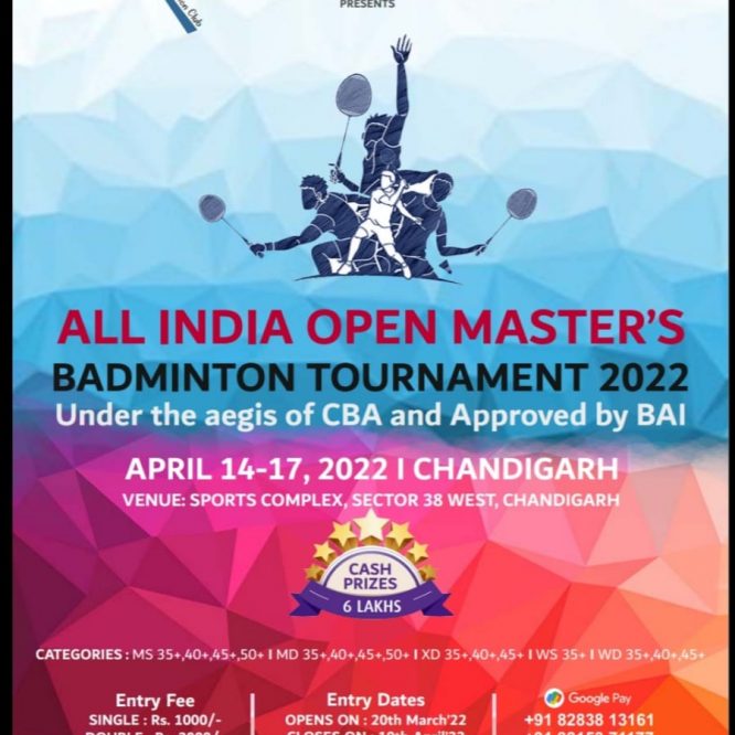 All India Open Masters Badminton Tournament