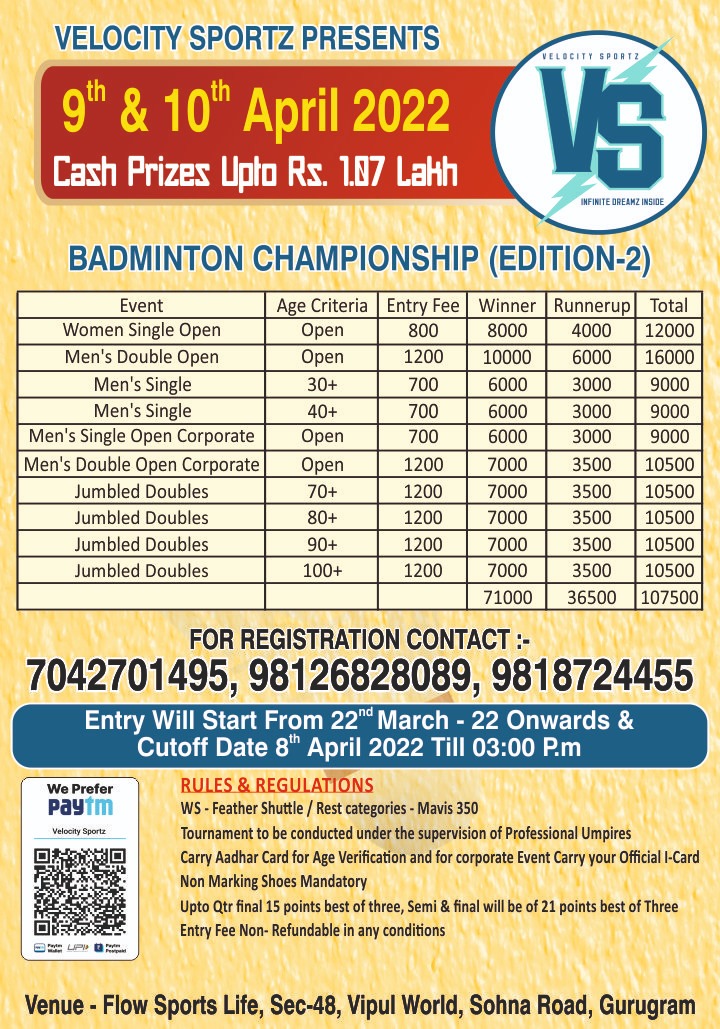 Badminton Championship Edition-2