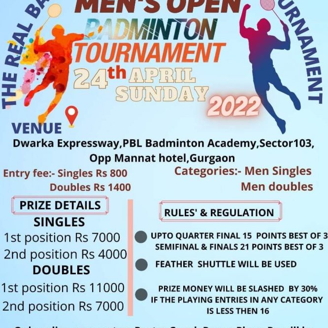 The Real Battle Open Badminton Tournament
