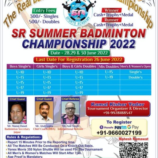 The Real Battle Open Badminton Championship