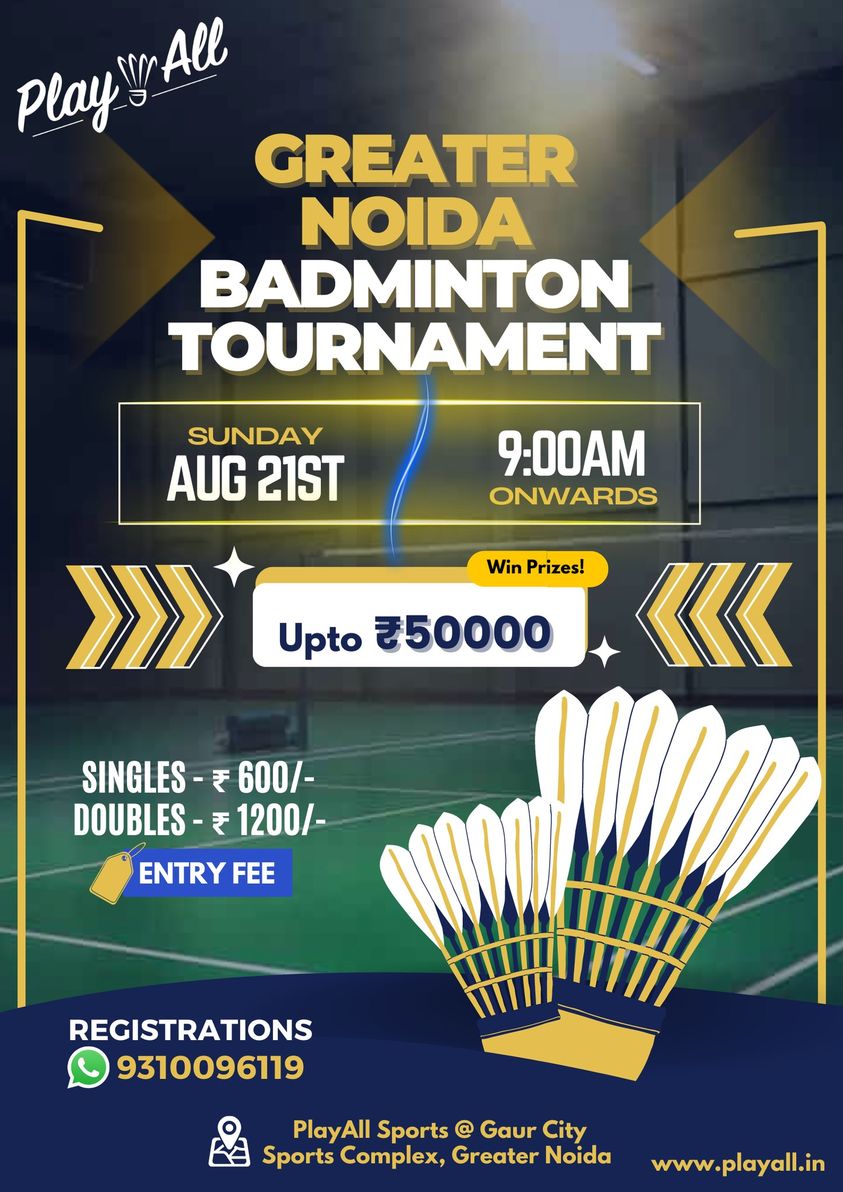 Greater Noida Badminton Tournament