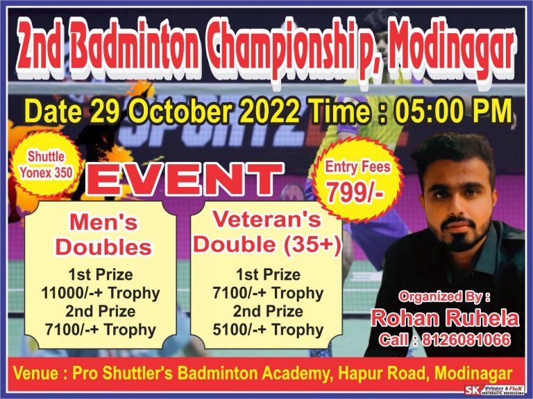 BADMINTON TOURNAMENTS 2022 Badmintonpb