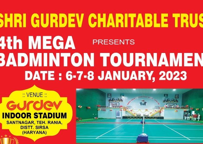 4th Mega Badminton Tournament FI