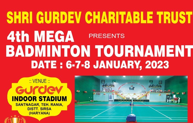 4th Mega Badminton Tournament FI