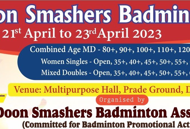 Doon Smashers Badminton Tournament-TN