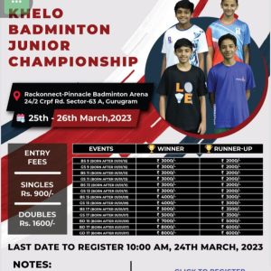 Khelo Badminton Junior Championship
