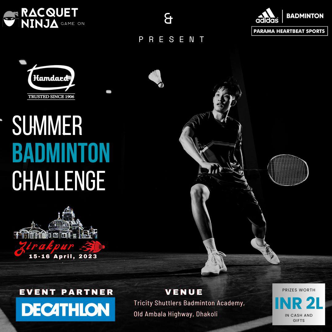 Summer Badminton Challenge 15-16 April, 2023