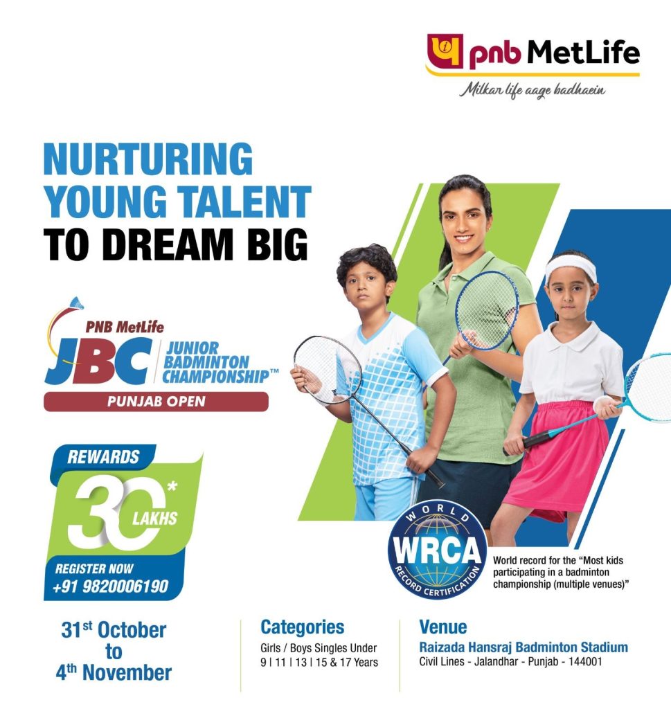 PNB Metlife Junior Badminton Championship 2023 Badmintonpb