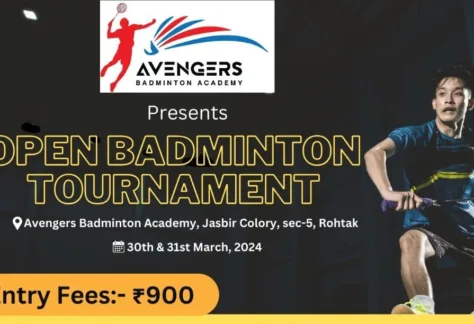 Open Badminton Tournament, Rohtak_TN