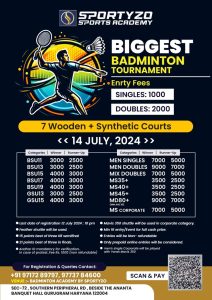 Sprtyzo Badminton Tournament