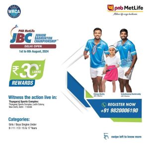 PNB MetLife Junior Badminton Championship 2024 Delhi