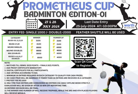 Prometheus Cup : Bamdinton Edition-01