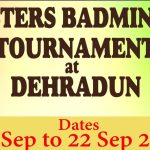 Masters Badminton Tournament Dehradun