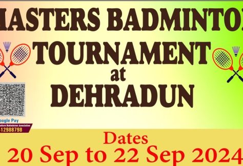 Masters Badminton Tournament Dehradun