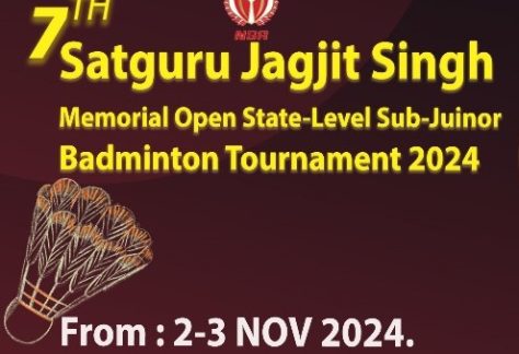 7th Satguru Jagjit Singh Mem Badminton Tournament 2024 TN