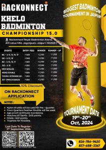 Rackonnect Khelo Badminton 15