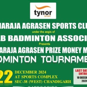 4th Maharaja Agrasen Prize Money Masters Badminton Tournament