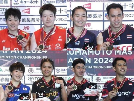 Japan Masters Winners Photos