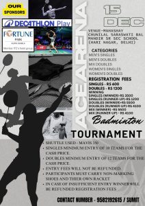 Ace Arena Badminton Tournament