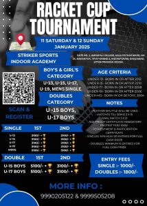 RACKET CUP TOURNAMENT