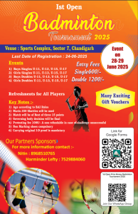 Tournaemnt Sector 7 Chandigarh