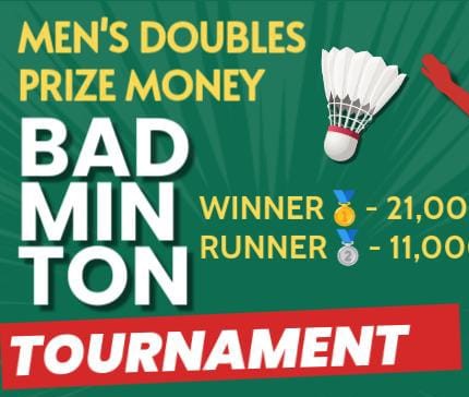 Thumbnail MD PRIZE MONEY BADMINTON TOURNAMENT