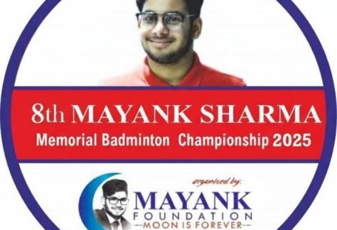 8th Mayank Mem Badminton Tournament 2025