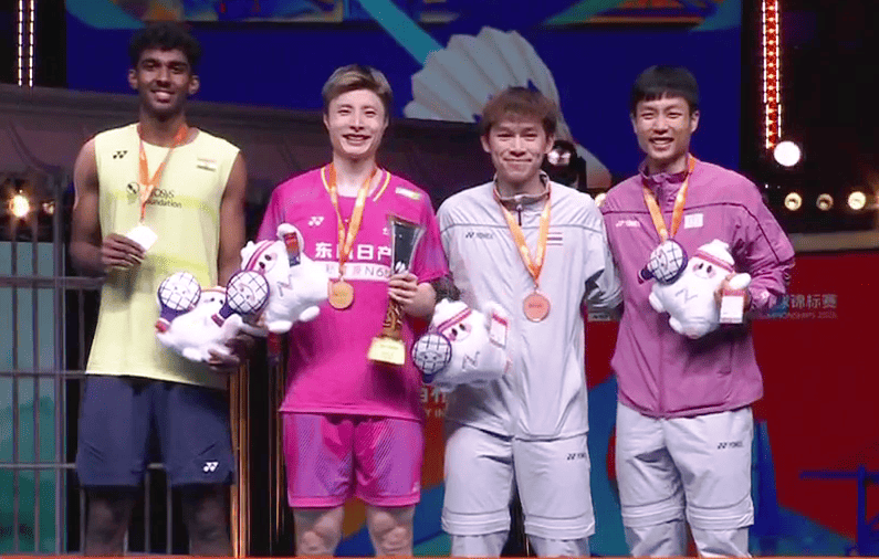 Badminton Asia 2026 Winner Shi Yu Qi RU Ayush Shetty